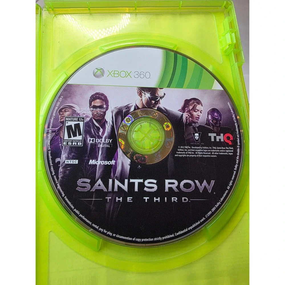 Xbox Game Bundle Far Cry 5 Xbox One Saints Row Third Just Cause 2 Xbox 360 W1